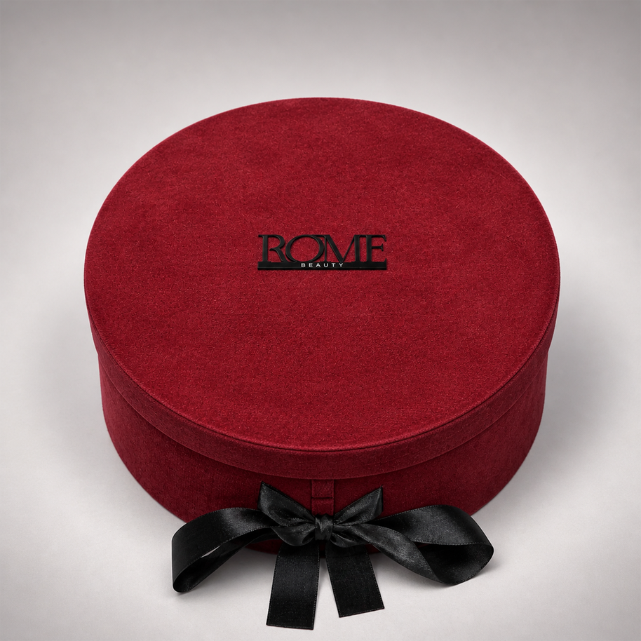 ROME Edit, all 12 products in our iconic velvet gift box